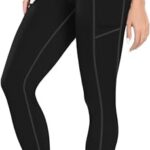 MIRITY High Waist Yoga Leggings with Pockets for Women - Buttery Soft Workout Stretchy Yoga Pants Pack of 1